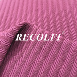 Sun Resistant Nylon 190GSM Lycra Fabric Ribbed Swimwear