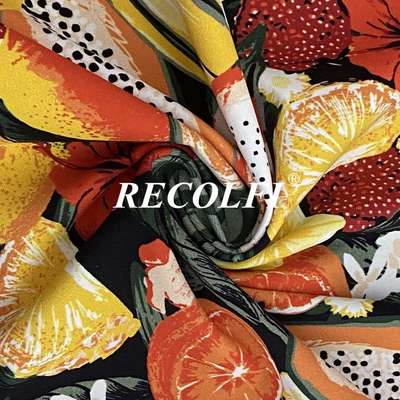 Recycled Nylon Activewear Knit Fabric Seamless Digital Printing Athletic Wear